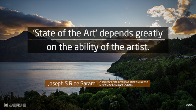 ‘State of the Art’ depends greatly on the ability of the artist.